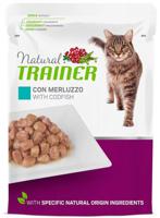 Natural trainer cat sterilised codfish pouch (12X85 GR) - thumbnail