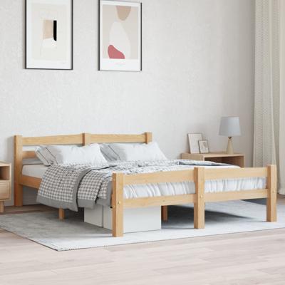 Bedframe massief grenenhout 140x200 cm