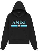 AMIRI hoodie en coton à logo imprimé - Noir