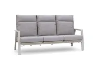 Trestino verstelbare loungebank lectoure 3-zits latte