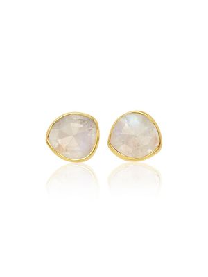 Monica Vinader boucles d'oreilles Siren Stud Moonstone