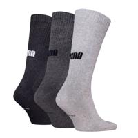 Puma Sportsokken Cushioned New Generation 3-pack Grey Melange-43/46 - thumbnail