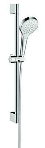 Hansgrohe Croma Select S Glijstangset 65 Cm. 1jet Wit-chroom