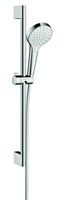 Hansgrohe Croma Select S Glijstangset 65 Cm. 1jet Wit-chroom - thumbnail