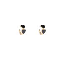 Day&Eve Oorbellen Hearts Hoop | Goud
