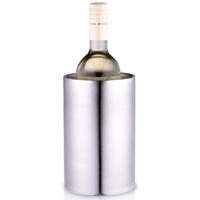 Alpina Champagne &amp;amp; wijnfles koeler/ijsemmer - zilver - rvs - H19 x D12 cm   -