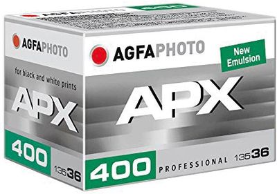 Agfaphoto analoge zwart-witfilm, ISO 400, rol van 36 foto&apos;s