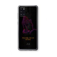 Praying For My Haters: Samsung Galaxy A31 Transparant Hoesje