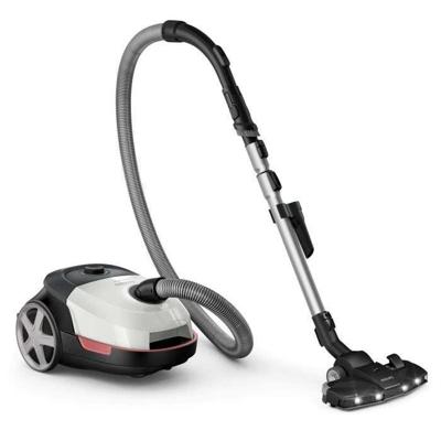 Cilinderstofzuiger met zak - PHILIPS XD6122/12 - 900 W - 4 L - Polarwit