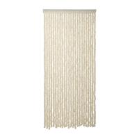 Deurgordijn fluffy - beige - 90x200 cm