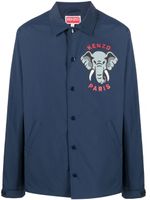 Kenzo veste Coach à imprimé graphique - Bleu - thumbnail