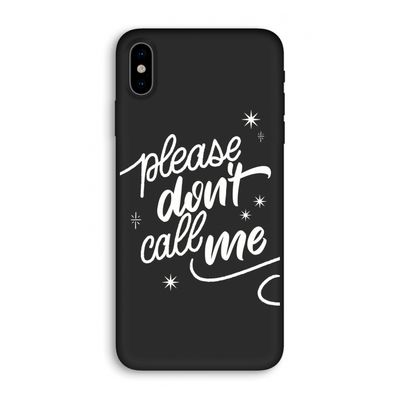 Don't call: iPhone XS Biologisch afbreekbaar hoesje