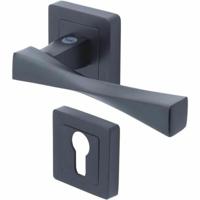 Deurklink Yale YPP7-V-PE Verona Zwart Aluminium