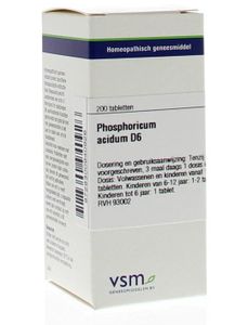 VSM Phosphoricum acidum D6 (200 tab)