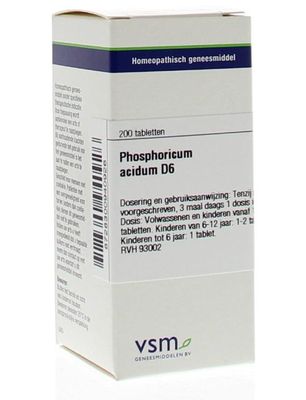 VSM Phosphoricum acidum D6 (200 tab)