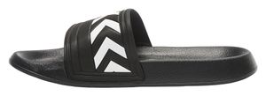 hummel 060405-2001-45 slipper & sandaal Man Zwart, Wit