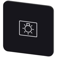 Siemens 3SU1900-0AF16-0RX0 3SU19000AF160RX0 Vierkant (b x h) 22 mm x 22 mm Lampsymbool Zwart, Wit 10 stuk(s)