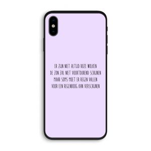Regenboog: iPhone XS Biologisch afbreekbaar hoesje