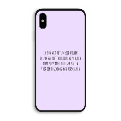 Regenboog: iPhone XS Biologisch afbreekbaar hoesje