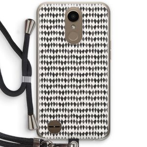 Crazy shapes: LG K10 (2017) Transparant Hoesje met koord