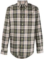 Barbour chemise en laine à carreaux - Vert