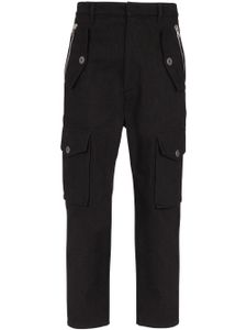 Balmain pantalon court à poches cargo - Noir