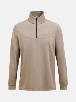 Peak Performance Chase Half Zip Trui Heren Avid Beige L