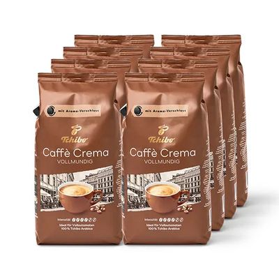 Tchibo - Caffè Crema Vollmundig Bonen - 8x 1kg