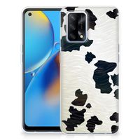 OPPO A74 4G TPU Hoesje Koeienvlekken