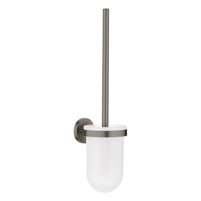 Grohe Closetborstelset Essentials New Muurbevestiging Hard Graphite Geborsteld