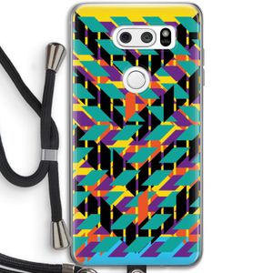 Skew Bee 1: LG V30 Transparant Hoesje met koord