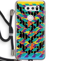 Skew Bee 1: LG V30 Transparant Hoesje met koord