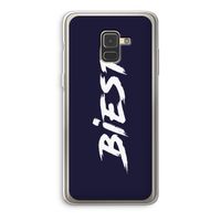 Biest: Samsung Galaxy A8 (2018) Transparant Hoesje