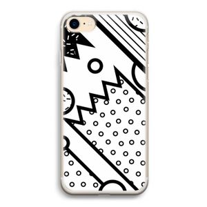Pop Art #4: iPhone 7 Transparant Hoesje