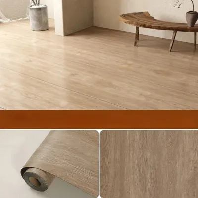 WoodStyle Luxe - Imitatie Houtnerf Vloersticker