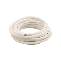 Huishoudkabel 3x1.0 wit 5 meter.