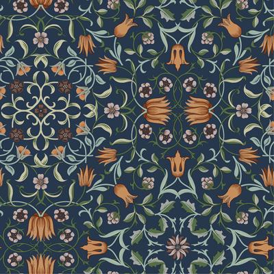 Dutch Wallcoverings Hidden Treasures - Holland Park Bl/Rd