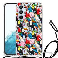 Samsung Galaxy A54 5G Case Anti-shock Birds - thumbnail