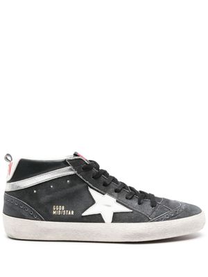 Golden Goose baskets Mid Star à logo appliqué - Noir