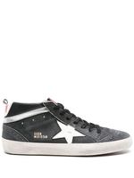 Golden Goose baskets Mid Star à logo appliqué - Noir - thumbnail