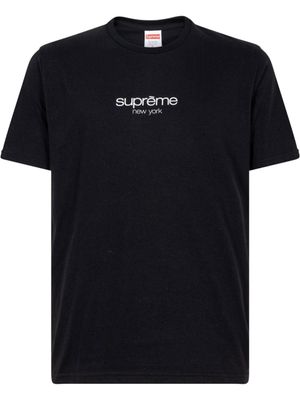 Supreme t-shirt à logo imprimé - Noir