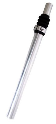 Ergotec zadelpen 25.4 verend alu 350 mm kaars