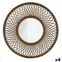 Wandspiegel Vinthera Moa Rotan Natuurlijk 59 cm (4 Stuks)