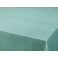 Tafelzeil/tafelkleed gemeleerd turquoise look 140 x 220 cm - Tafelzeilen - thumbnail