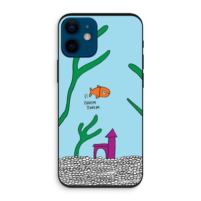 Aquarium: iPhone 12 mini Biologisch afbreekbaar hoesje