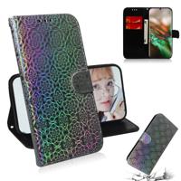 Voor Galaxy Note 10 effen kleur kleurrijke magnetische Buckle horizontale Flip PU lederen draagtas met houder & kaartsleuven & portemonnee & Lanyard (