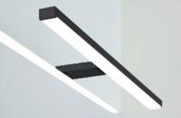 Line 45 Opbouwlamp 50 cm Mat Zwart