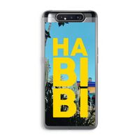 Habibi Majorelle : Samsung Galaxy A80 Transparant Hoesje