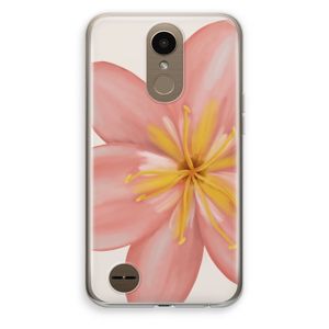 Pink Ellila Flower: LG K10 (2017) Transparant Hoesje