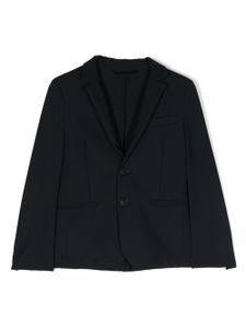 Il Gufo blazer boutonné à revers crantés - Bleu